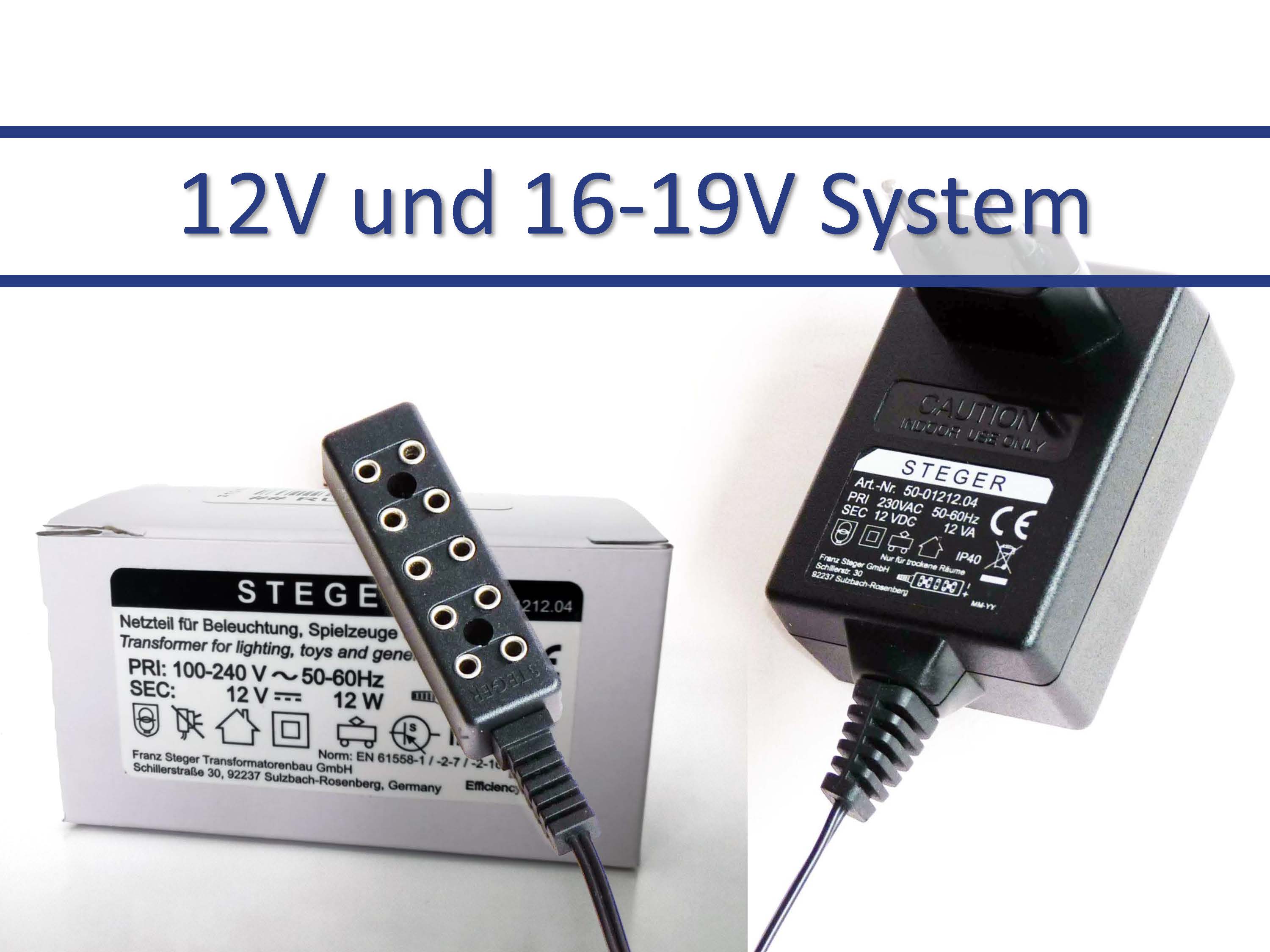 12V und 16-19V System
